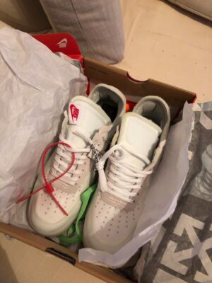 RÉPLICA NIKE AIR FORCE OFF-WHITE BLANCAS - Imagen 2