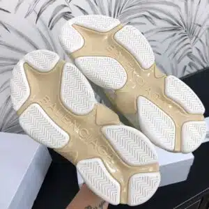  BALENCIAGA TRIPLE S TODO BLANCAS - Imagen 3