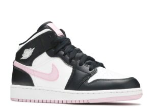  AIR JORDAN 1 MID GS 'WHITE ARCTIC PINK' - Imagen 4