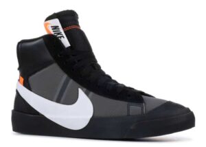  NIKE BLAZER X OFF-WHITE BLACK - Imagen 2