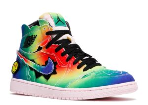 J. BALVIN X AIR JORDAN 1 RETRO OG HIGH 'COLORES Y VIBRAS' - Imagen 2