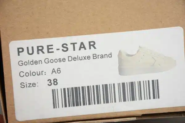 Réplica GOLDEN*GOOSE PURESTAR WHITE/WHITE/WHITE - Imagen 3