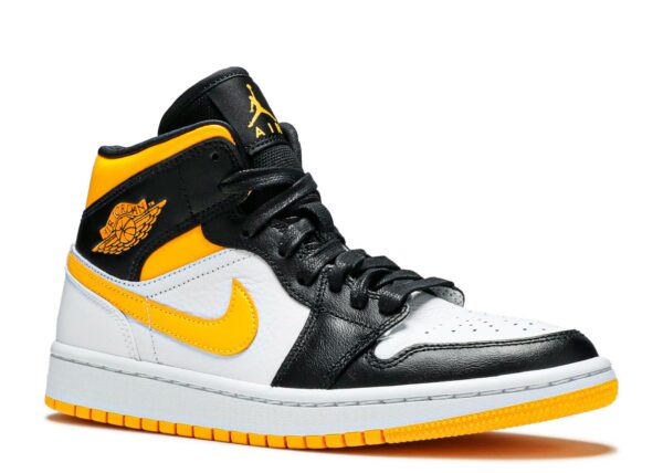 Réplica WMNS AIR JORDAN 1 MID SE 'WHITE LASER ORANGE' - Imagen 4