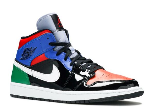 Réplica WMNS AIR JORDAN 1 MID SE 'MULTI PATENT' - Imagen 2