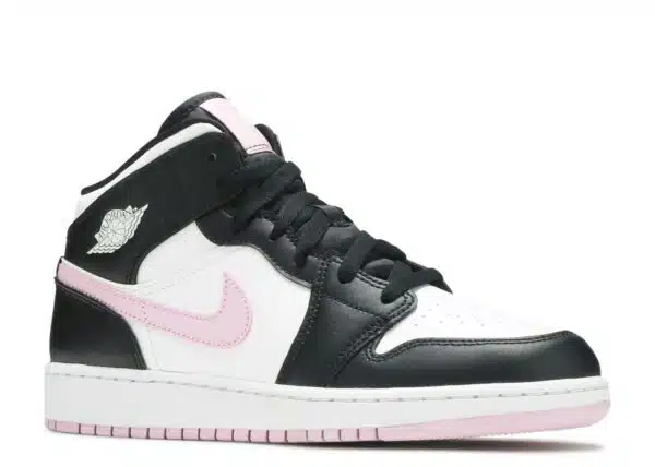 Réplica AIR JORDAN 1 MID GS 'WHITE ARCTIC PINK' - Imagen 4