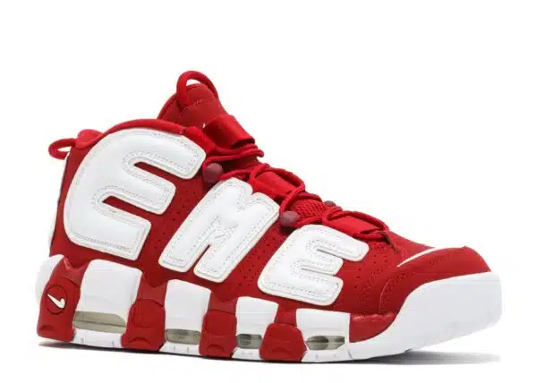 Réplica SUPREME X AIR MORE UPTEMPO 'RED' - Imagen 2