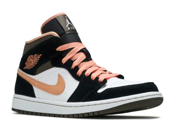 Réplica WMNS AIR JORDAN 1 MID SE 'PEACH MOCHA' - Imagen 2