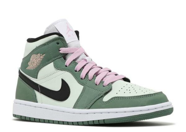 Réplica WMNS AIR JORDAN 1 MID SE 'DUTCH GREEN' - Imagen 2