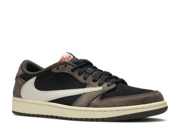 Réplica TRAVIS SCOTT X AIR JORDAN 1 LOW 'MOCHA' - Imagen 2