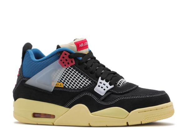 Réplica UNION LA X AIR JORDAN 4 RETRO 'OFF NOIR' - Imagen 2