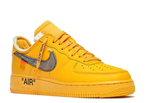 Réplica OFF-WHITE X AIR FORCE 1 LOW 'LEMONADE' - Imagen 2