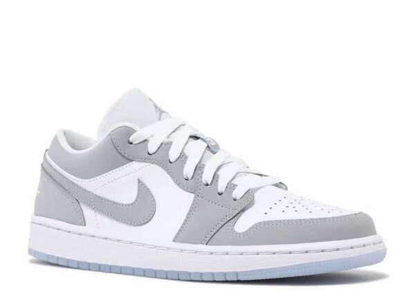 Réplica WMNS AIR JORDAN 1 LOW 'WHITE WOLF GREY' - Imagen 2