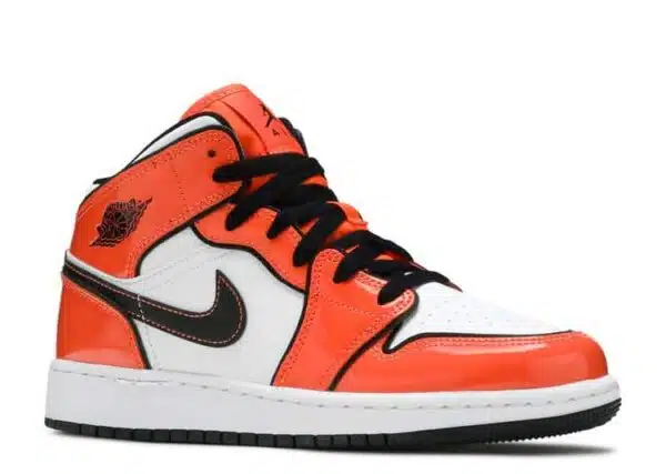 Réplica AIR JORDAN 1 MID SE 'TURF ORANGE' - Imagen 2