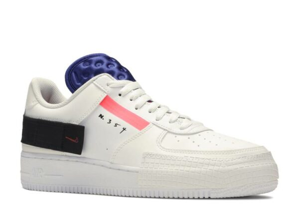 Réplica AIR FORCE 1 LOW DROP TYPE GS 'SUMMIT WHITE' - Imagen 2