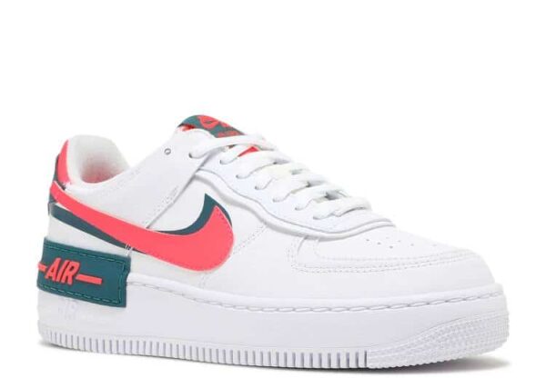 Réplica WMNS AIR FORCE 1 SHADOW 'WHITE SOLAR RED' - Imagen 2