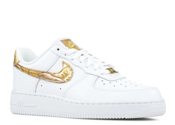 Réplica CR7 X AIR FORCE 1 LOW 'GOLDEN PATCHWORK' - Imagen 4