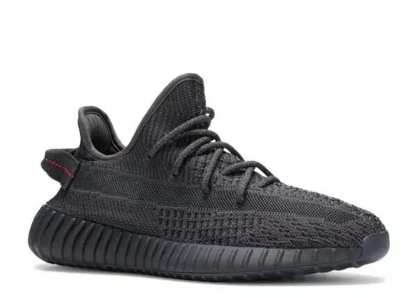 Réplica YEEZY BOOST 350 V2 'BLACK NON-REFLECTIVE' - Imagen 2