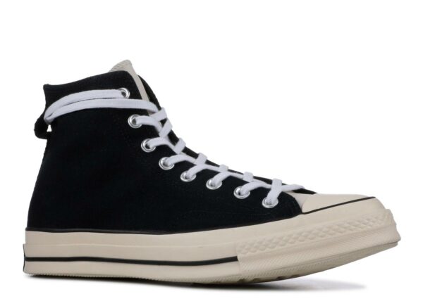 Réplica CONVERSE FEAR OF GOD CHUCK 70 HI 'BLACK' - Imagen 2