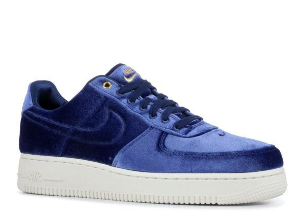 Réplica AIR FORCE 1 LOW '07 PREMIUM 'BLUE VELOUR' - Imagen 4