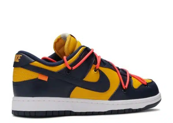 Réplica OFF-WHITE X DUNK LOW 'UNIVERSITY GOLD' - Imagen 3