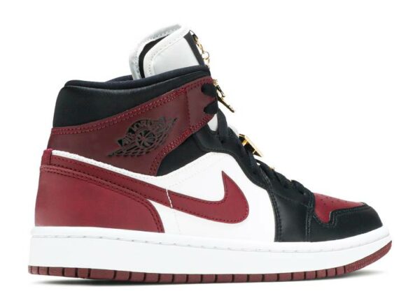 Réplica WMNS AIR JORDAN 1 MID SE 'GOLD PENDANTS' - Imagen 2