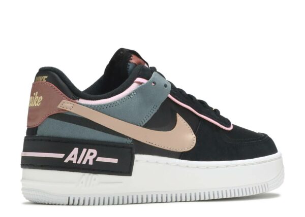 Réplica WMNS AIR FORCE 1 SHADOW 'BLACK LIGHT ARCTIC PINK' - Imagen 3