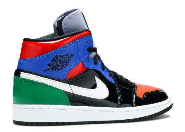 Réplica WMNS AIR JORDAN 1 MID SE 'MULTI PATENT' - Imagen 3