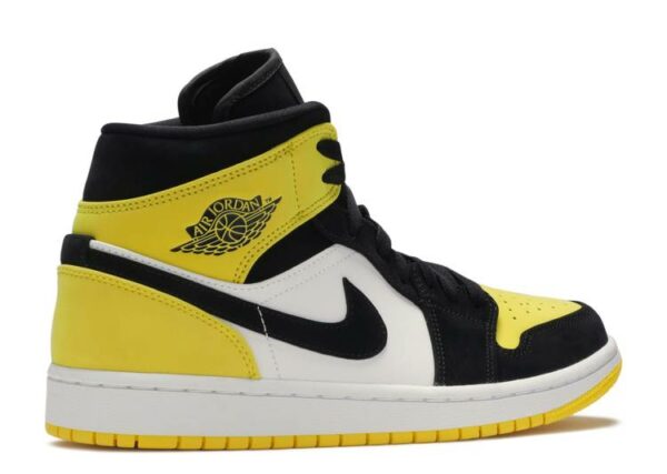 Réplica AIR JORDAN 1 MID SE 'YELLOW TOE' - Imagen 3