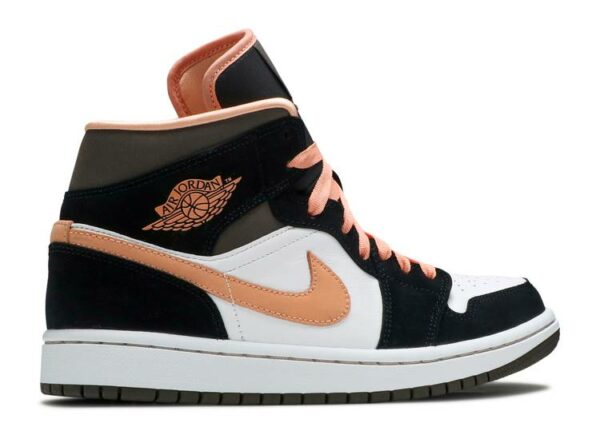 Réplica WMNS AIR JORDAN 1 MID SE 'PEACH MOCHA' - Imagen 3