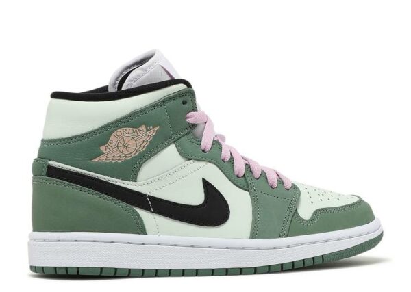 Réplica WMNS AIR JORDAN 1 MID SE 'DUTCH GREEN' - Imagen 3