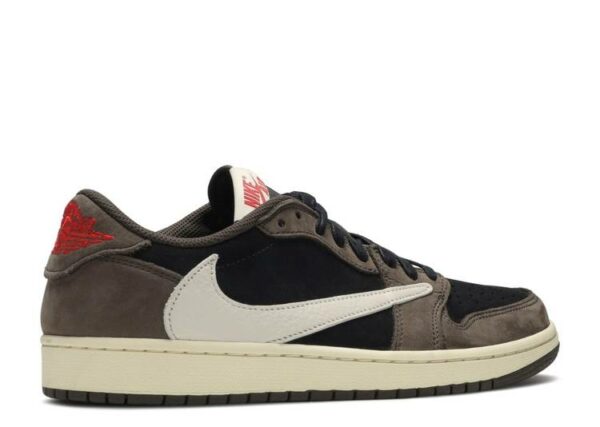 Réplica TRAVIS SCOTT X AIR JORDAN 1 LOW 'MOCHA' - Imagen 3