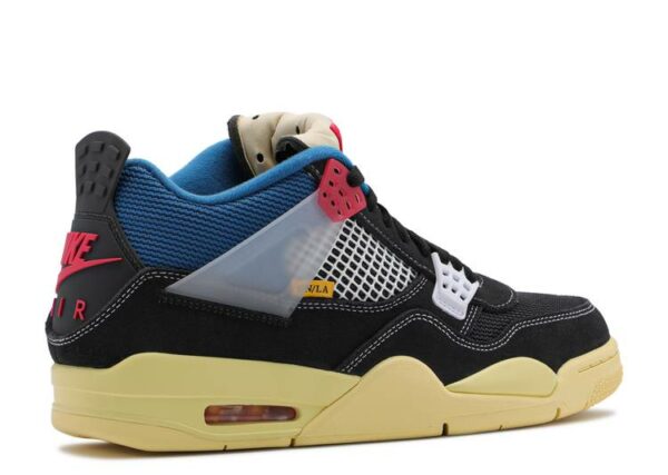 Réplica UNION LA X AIR JORDAN 4 RETRO 'OFF NOIR' - Imagen 3