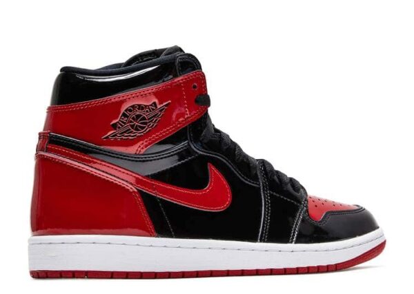 Réplica AIR JORDAN 1 RETRO HIGH OG 'PATENT BRED' - Imagen 3