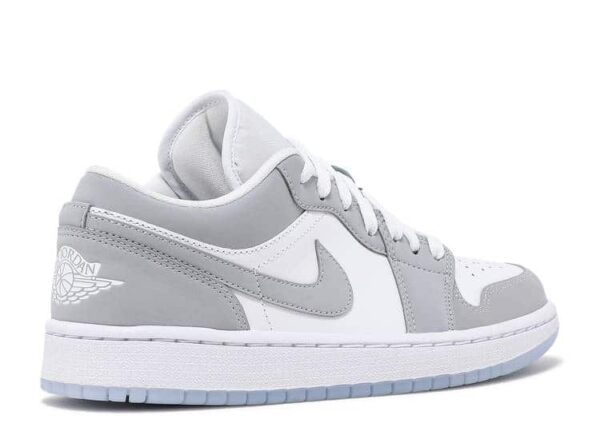 Réplica WMNS AIR JORDAN 1 LOW 'WHITE WOLF GREY' - Imagen 3