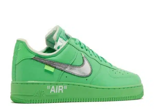 Replica OFF-WHITE X AIR FORCE 1 LOW 'LIGHT GREEN SPARK' - Imagen 3