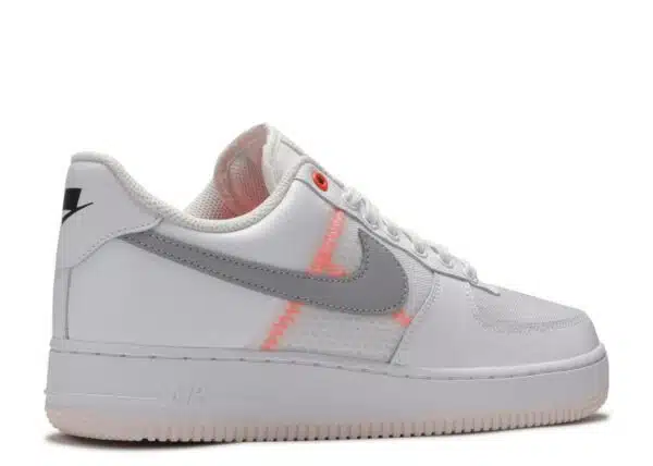 Réplica AIR FORCE 1 LOW 'TRANSPARENT WHITE GREY' - Imagen 3