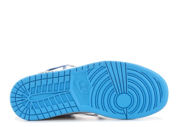 Réplica OFF-WHITE X AIR JORDAN 1 RETRO HIGH OG 'UNC' - Imagen 3