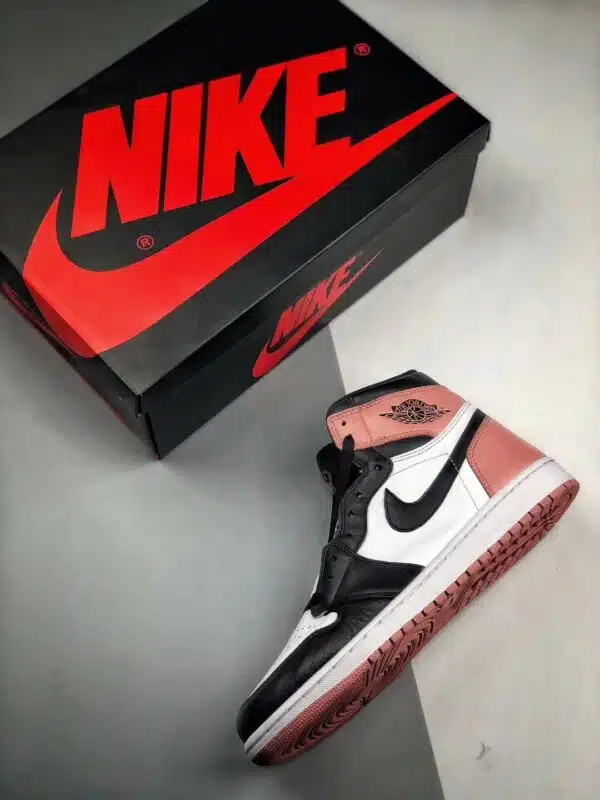 Réplica AIR JORDAN 1 RETRO HIGH OG NRG 'RUST PINK' - Imagen 5