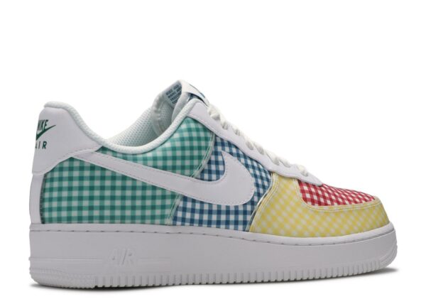 Réplica AIR FORCE 1 LOW QS «GINGHAM PACK – MULTICOLOR» - Imagen 3