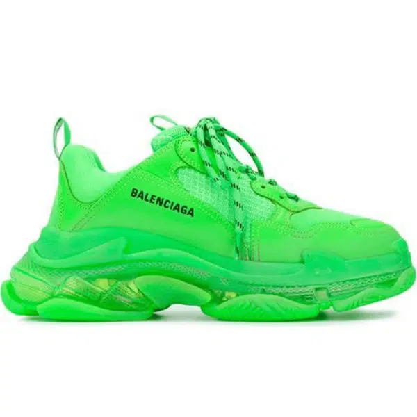 Réplica BALENCIAGA TRIPLE S CLEAR VERDES