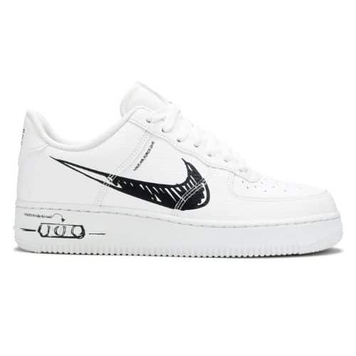 Réplica AIR FORCE 1 LOW 'SKETCH - BLACK'