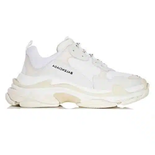 Réplica BALENCIAGA TRIPLE S TODO BLANCAS