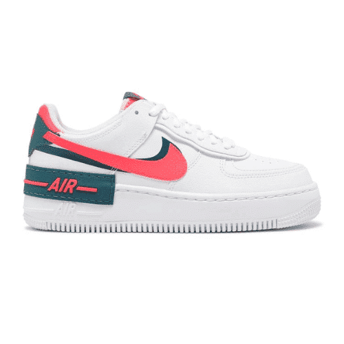 Réplica WMNS AIR FORCE 1 SHADOW 'WHITE SOLAR RED'