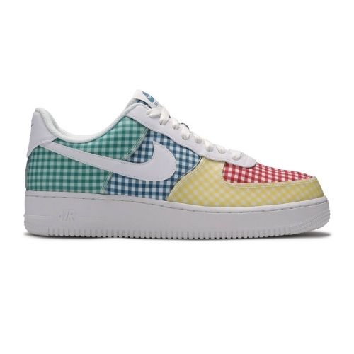 Réplica AIR FORCE 1 LOW QS «GINGHAM PACK – MULTICOLOR»