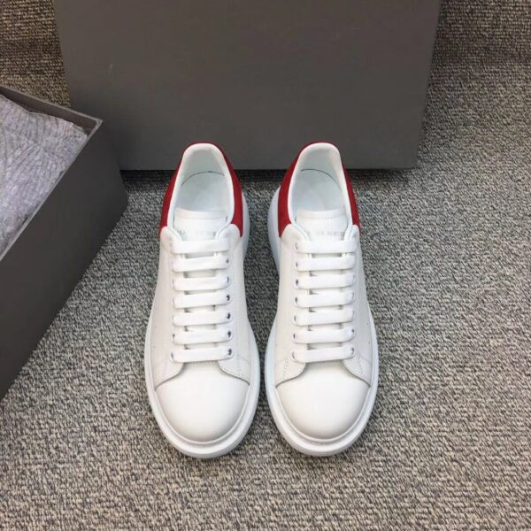 Réplica ALEXANDER  MCQUEEN BLANCAS Y ROJAS TERCIOPELO - Imagen 5