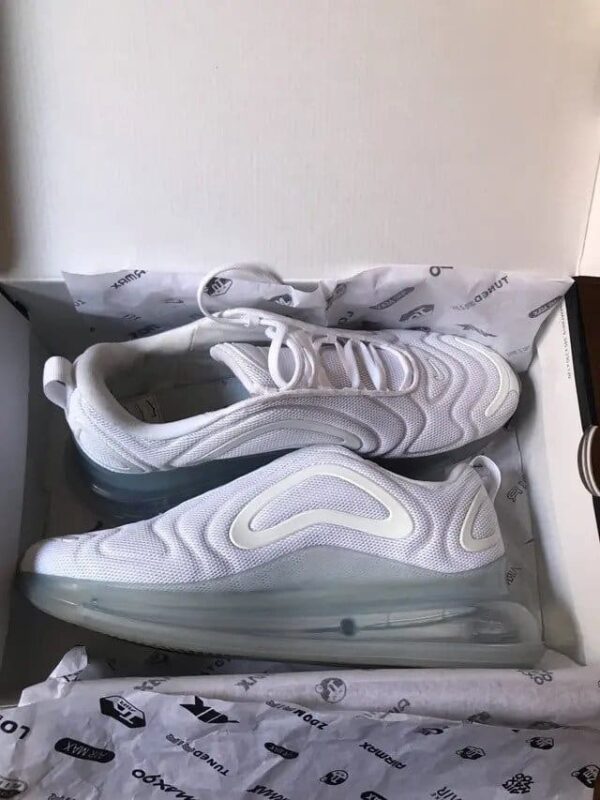 Réplica NIKE AIR MAX 720 "METALLIC PLATINUM" - Imagen 2