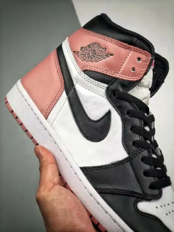 Réplica AIR JORDAN 1 RETRO HIGH OG NRG 'RUST PINK' - Imagen 6