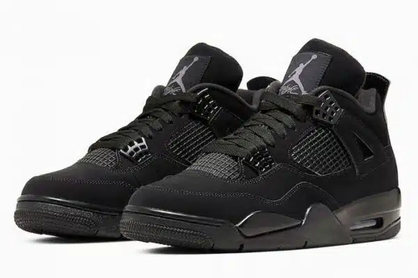 Réplica AIR JORDAN 4 RETRO NEGRAS - Imagen 2