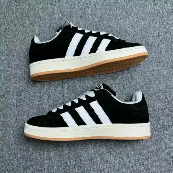 Réplica ADIDAS CAMPUS 00S ‘NEGRAS Y  BLANCAS GUM’ - Imagen 2