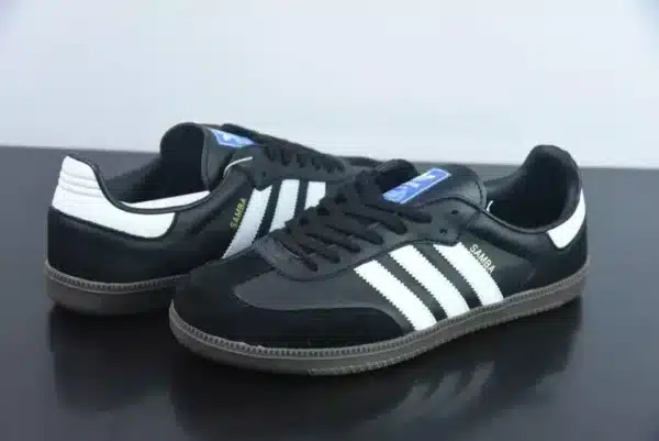 Réplica ADIDAS SAMBA ‘NEGRAS Y BLANCAS GUM’ - Imagen 7